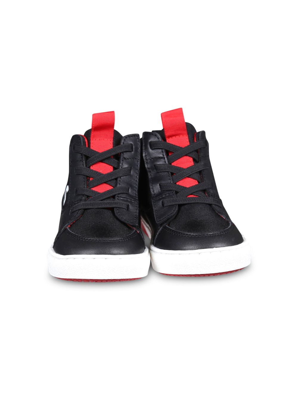 BOSS Kidswear Sneakers met logoprint Zwart