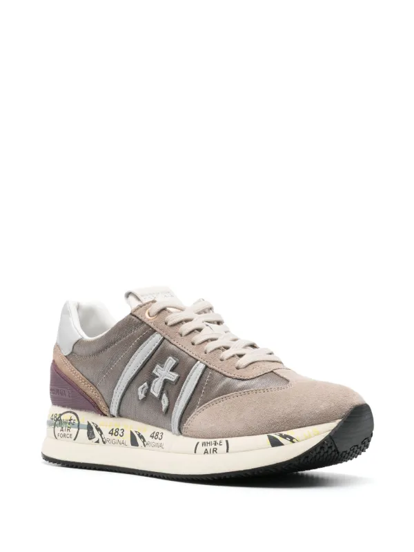 スニーカー PREMIATA Women Sneakers 419648 CONNY Beige Women's Sneakers Premiata Conny Beige Glitter | Shop at Derna.it