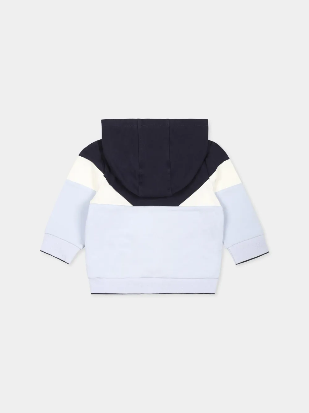 BOSS Kidswear Trainingspak met logoprint Blauw
