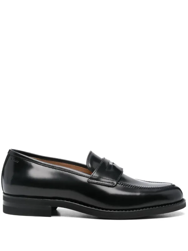 Bally レザーローファー | ブラック | FARFETCH JP