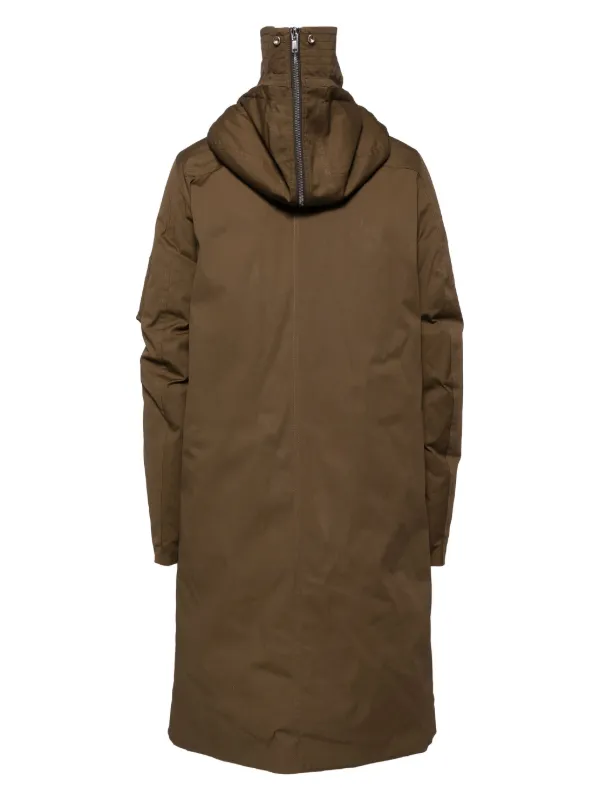 Rick Owens Megaparka コート | ブラウン | FARFETCH JP