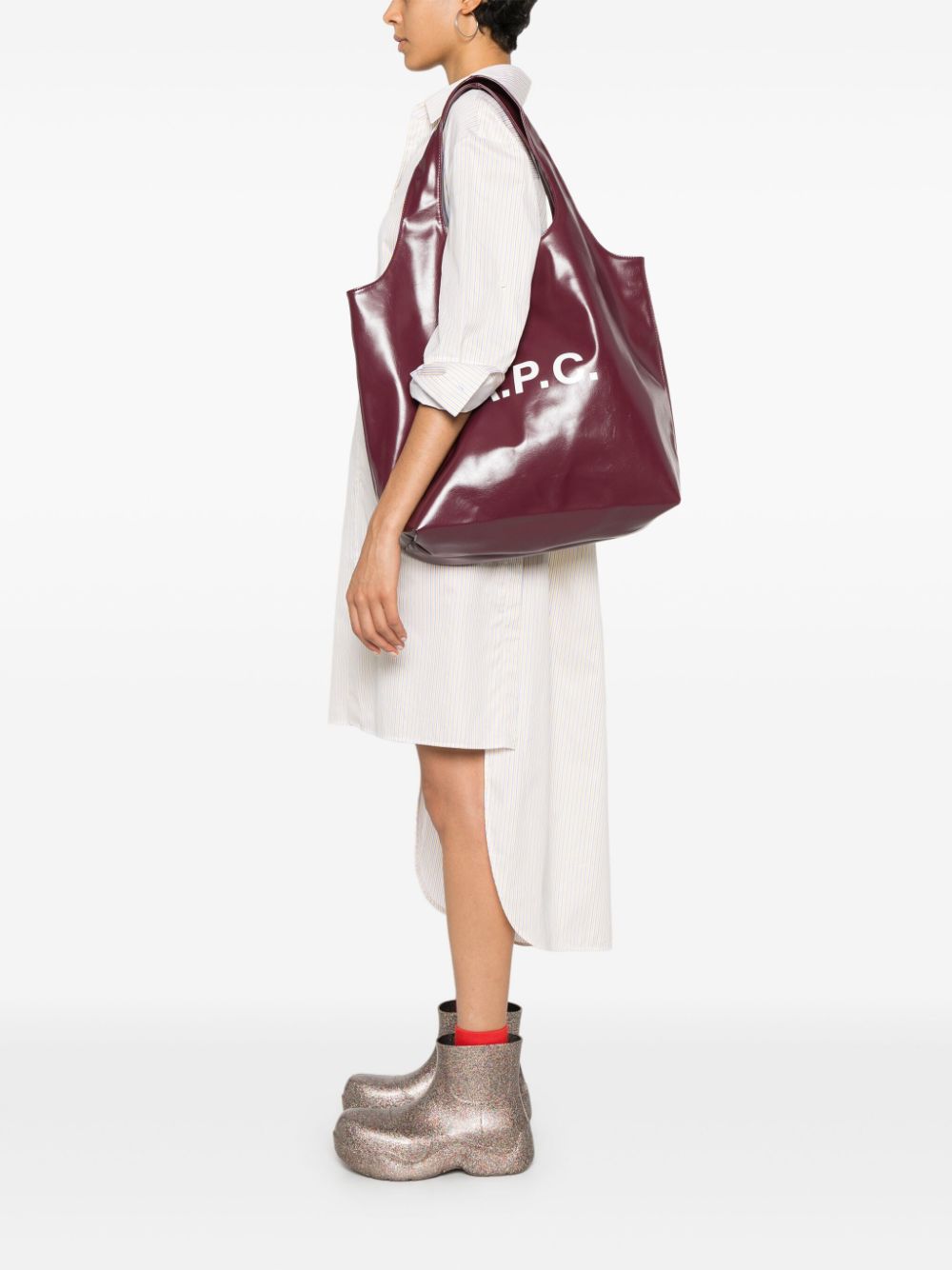 A.P.C. Ninon shopper - Paars