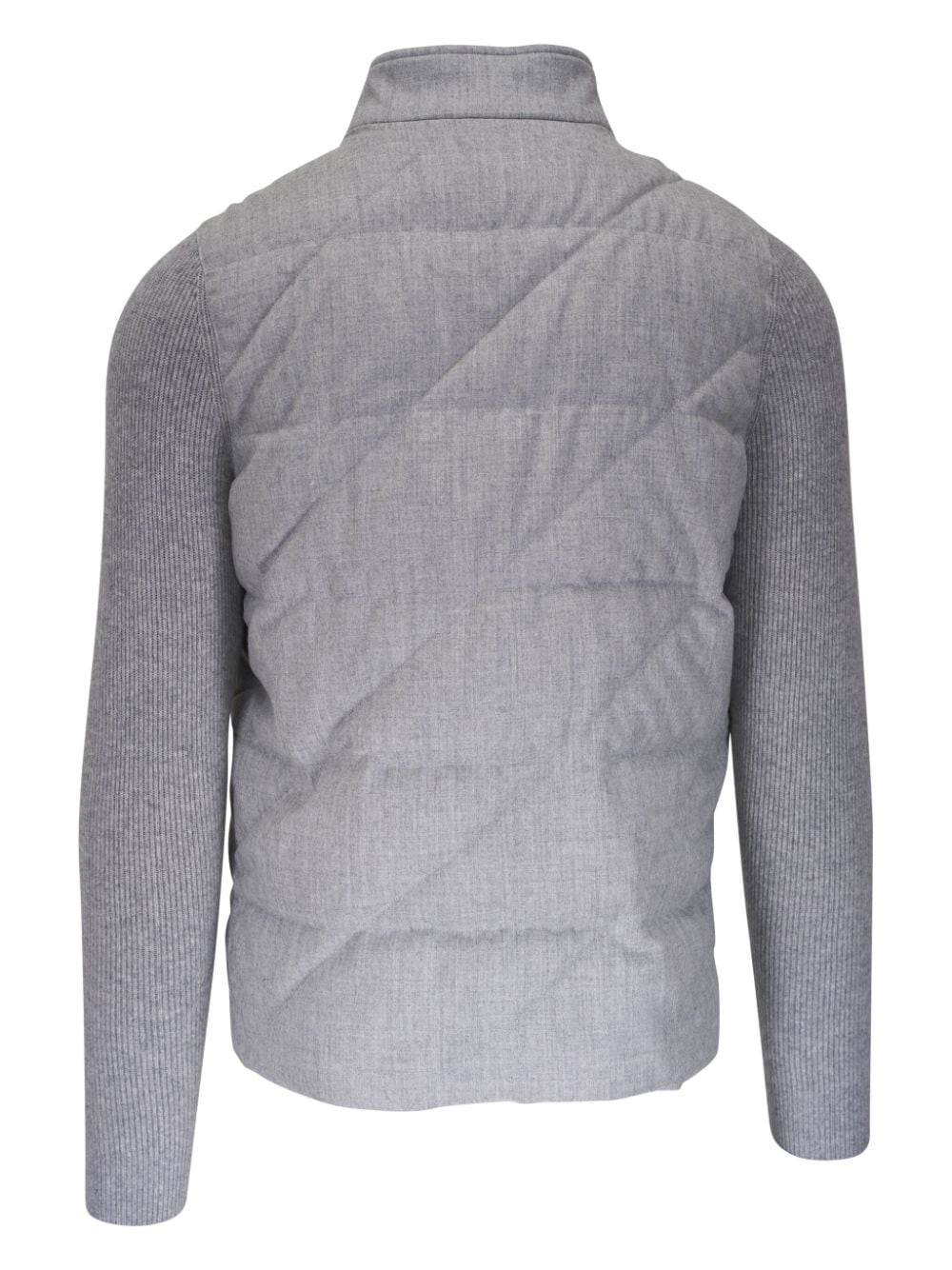 Shop Peter Millar Alpine Cardigan In Grey