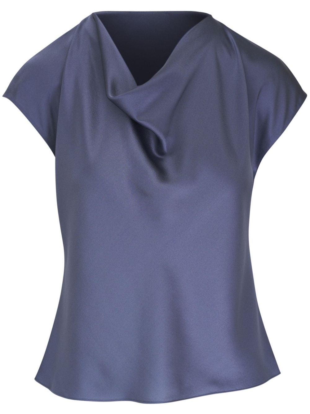 Vince Blusa con scollo drappeggiato