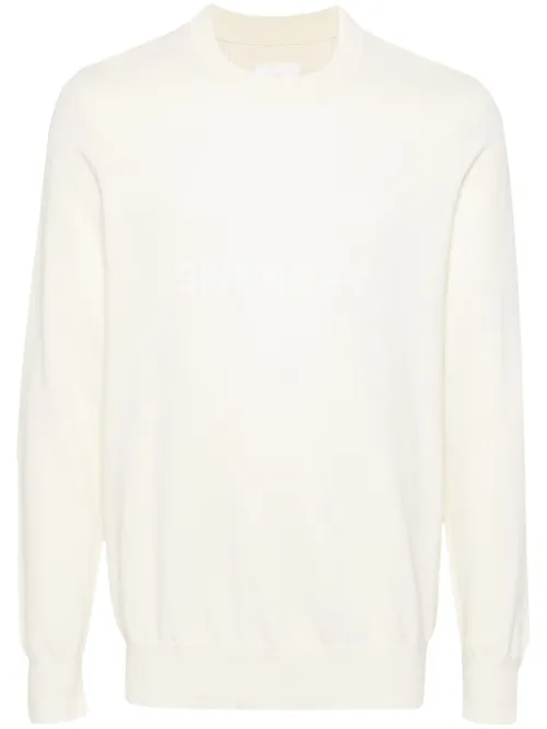 Pull à logo brodé - Givenchy - Modalova