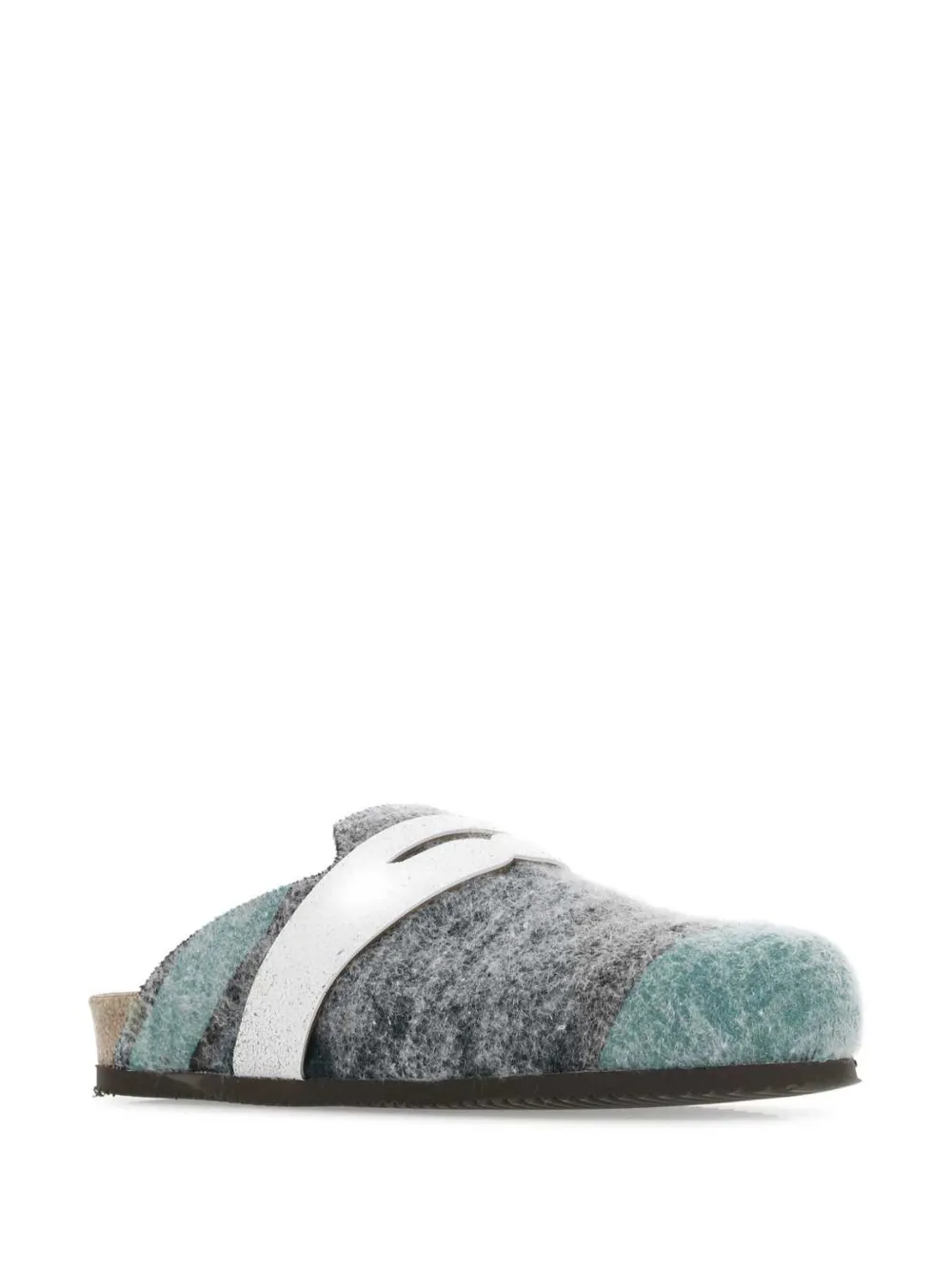 VITELLI Slippers met colourblocking Grijs