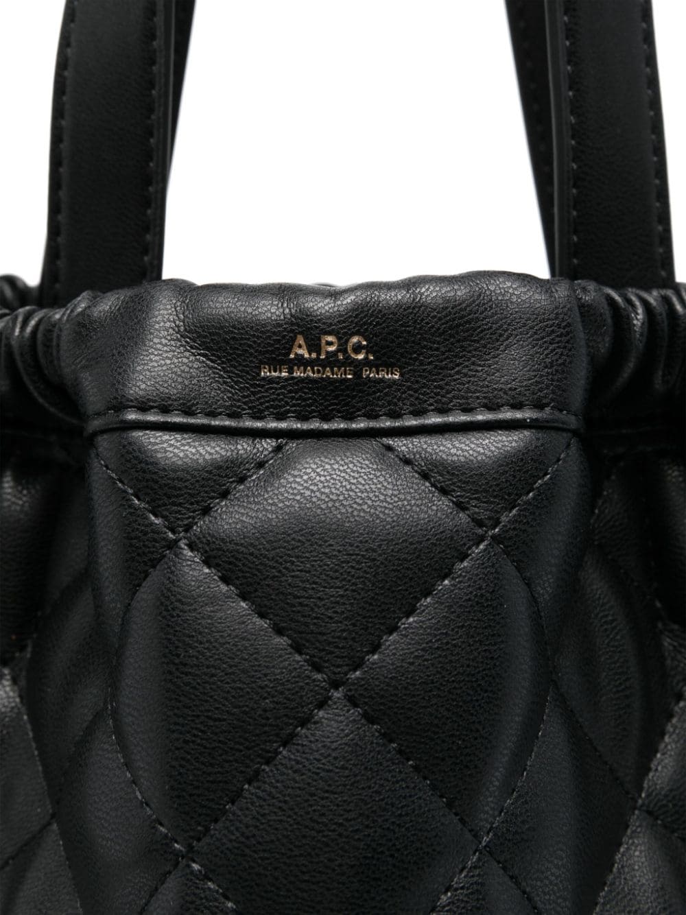 Shop Apc Ninon Tote Bag In Black