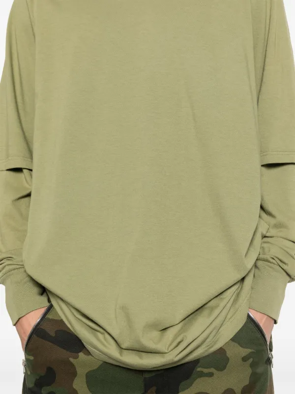 Rick Owens DRKSHDW Hustler T T-shirt | Green | FARFETCH AO