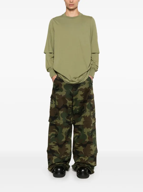 Rick Owens DRKSHDW Hustler Tシャツ | グリーン | FARFETCH JP