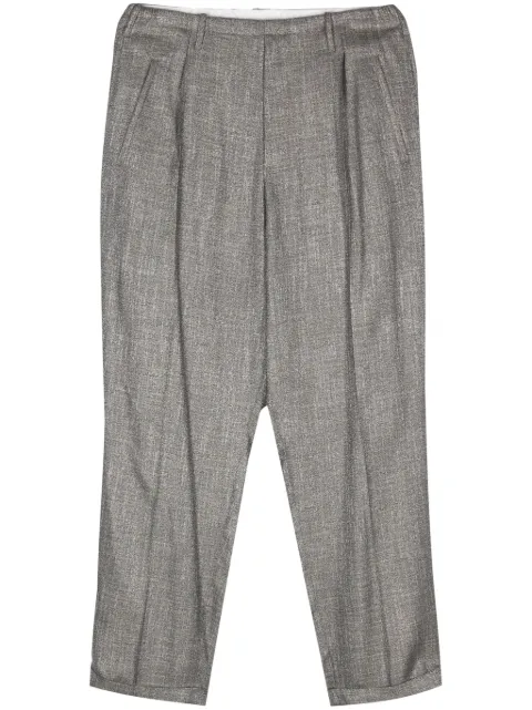 Magliano pantalon court à détails plissés