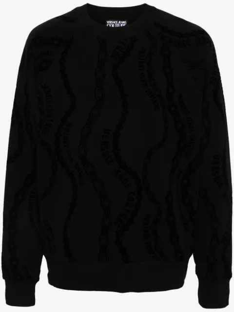 Versace Jeans Couture sudadera con cuello redondo