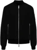 Moose Knuckles zip-up bomber jacket - Black