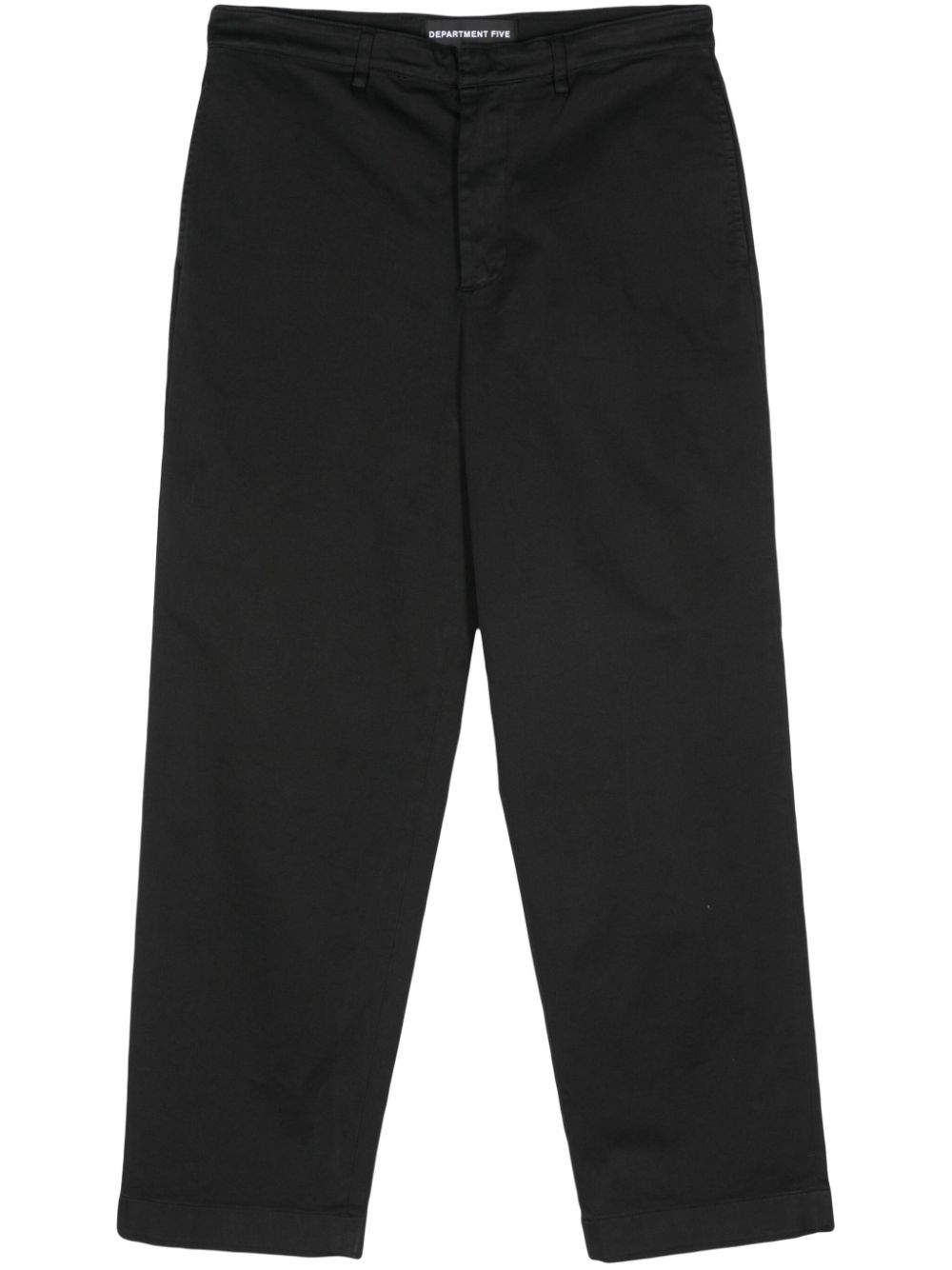 Department 5 cotton chinos - Black