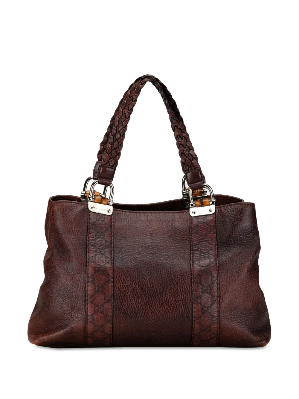 Gucci Pre-Owned 2000-2015 medium Guccissima Bamboo Libeccio shopper - Bruin