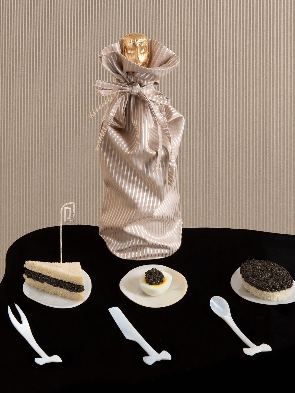 Gohar World Aperitif Set (set Of Five) In White