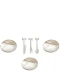 Gohar World aperitif set (set of five) - White