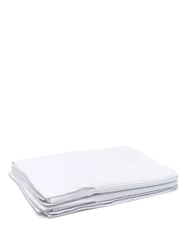 Gohar World Gohar Yuki Tablecloth (280cm X 150cm) in White