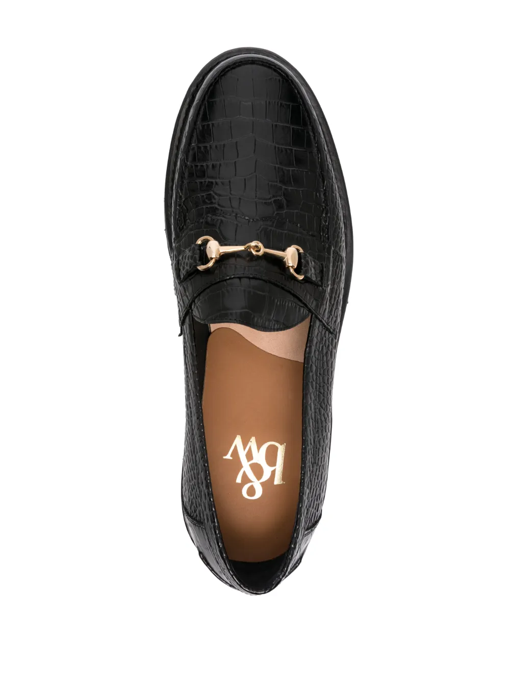 Blackstock & Weber Mason Horsebit loafers Zwart