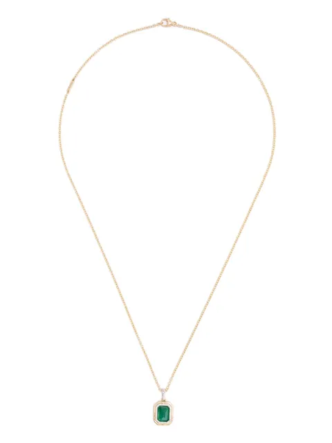 MAOR collar Equinox en oro amarillo de 18kt con peridoto