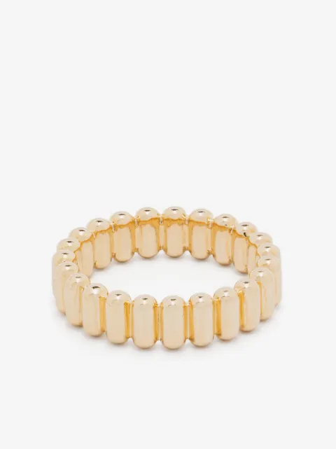 MAOR 18CT yellow gold Capsule ring