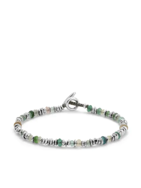 MAOR Pilla Bracelet with Green Roman Glass