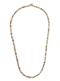 MAOR 18kt yellow gold Pilla sapphire necklace