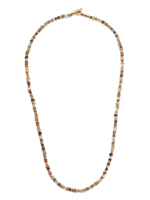 MAOR collar Pilla en oro amarillo de 18kt con zafiro