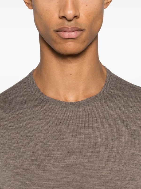 John Smedley Lundy セーター | ブラウン | FARFETCH JP