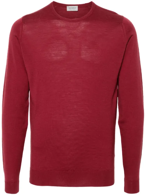 John Smedley pull Lundy - Rouge - John Smedley - Modalova