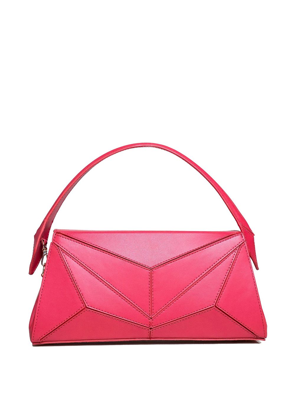 Shop Ryzí Orion Leather Shoulder Bag In Red