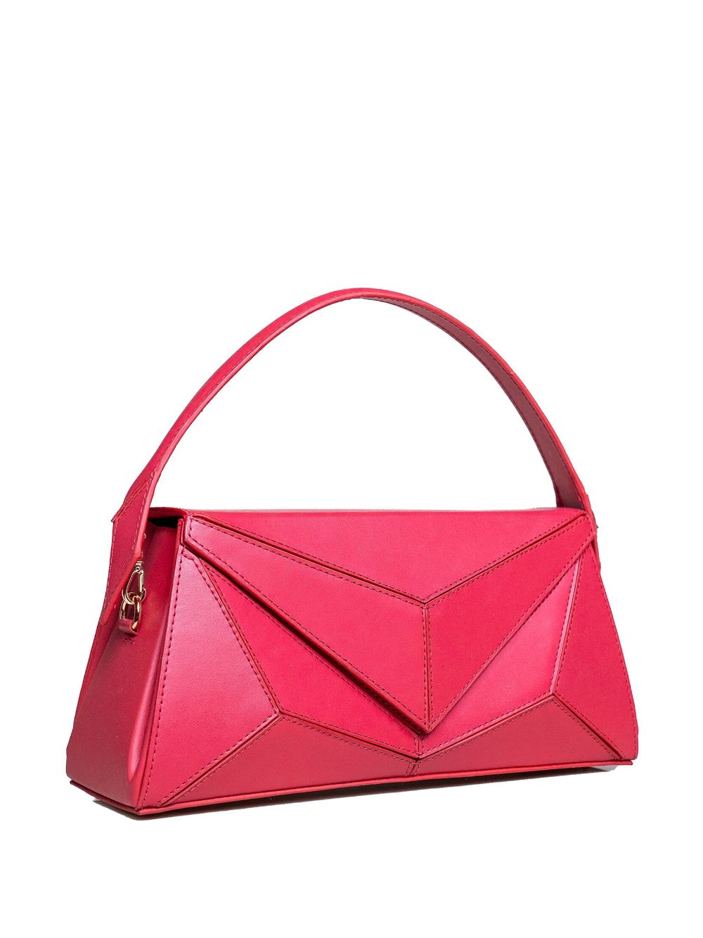 Shop Ryzí Orion Leather Shoulder Bag In Red