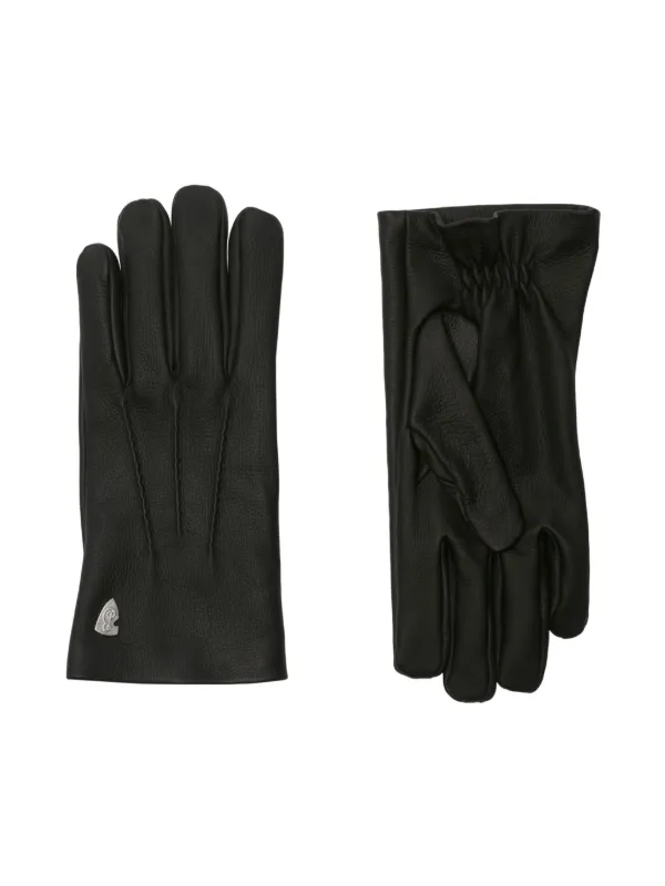 Burberry Leather Gloves Black FARFETCH PL