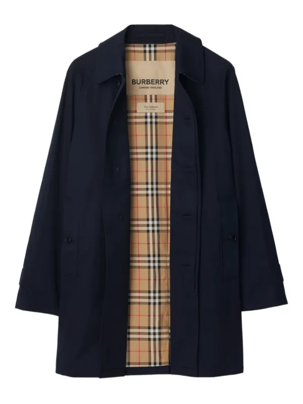Burberry Camden Heritage Trench Coat | Blue | FARFETCH