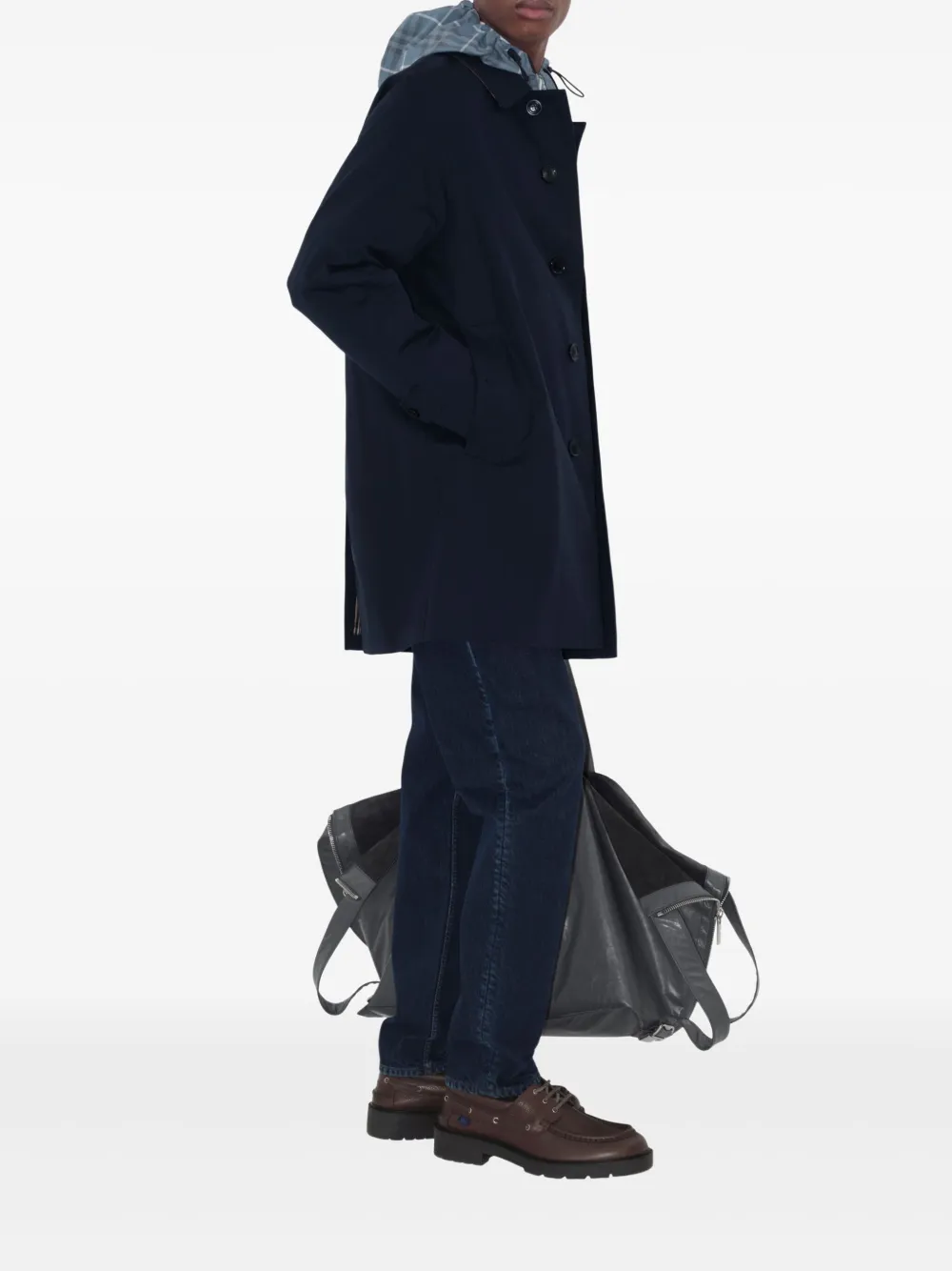 Burberry Camden Heritage trenchcoat Blauw