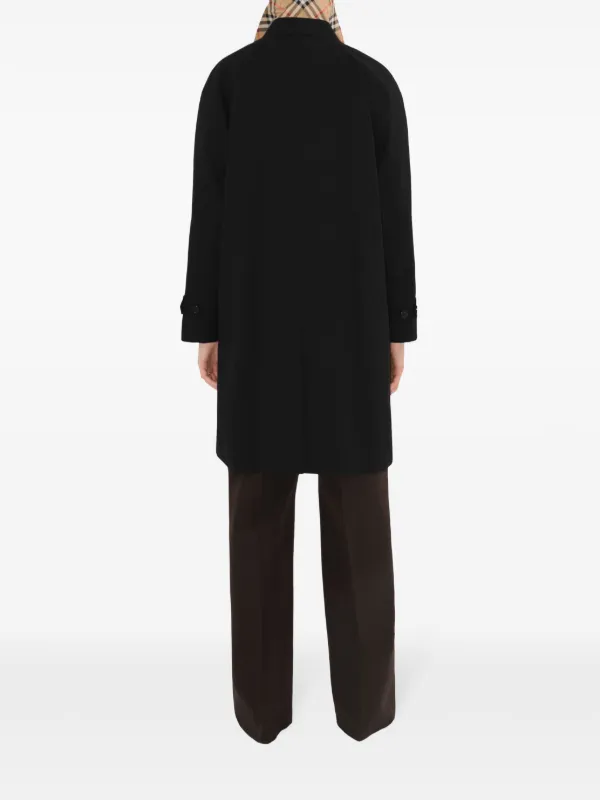 Burberry カムデン カーコート | ブラック | FARFETCH JP