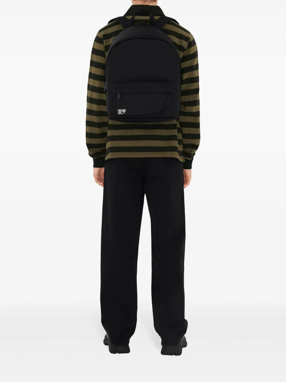 Burberry Rugzak met logo Zwart