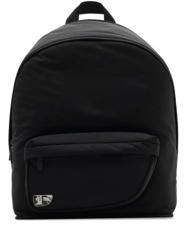 Burberry logo backpack outlet