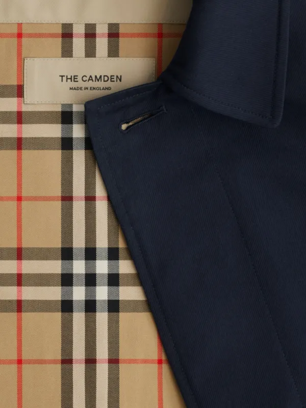 Burberry Kensington Heritage Trench Coat | Blue | FARFETCH