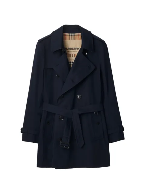 Burberry short Kensington Heritage trench coat