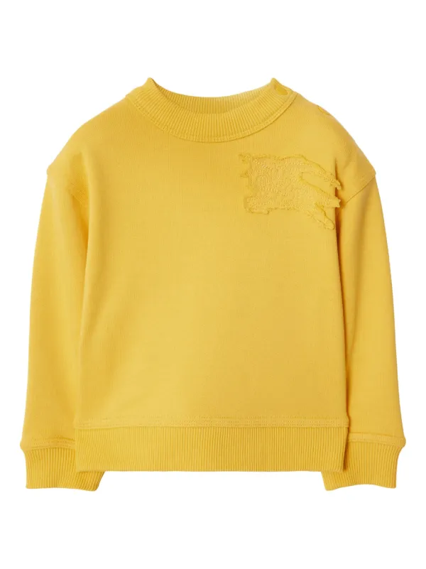 Burberry sweater kids yellow on sale