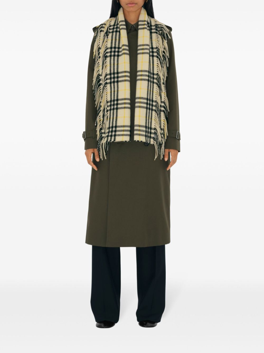 Burberry checkered Happy scarf Men