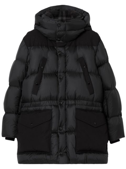 Burberry quilted puffer coat Men