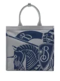 Burberry small EKD canvas tote bag - Grey