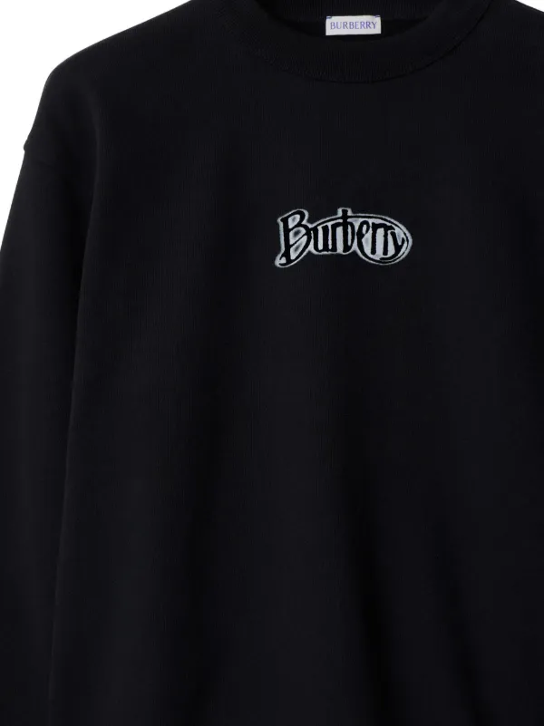 Burberry ロゴ スウェットシャツ | ブラック | FARFETCH JP Burberry ロゴ スウェットシャツ | ブラック | FARFETCH JP
