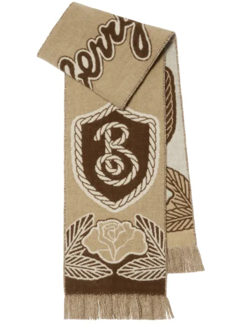 Burberry B Shield scarf Men