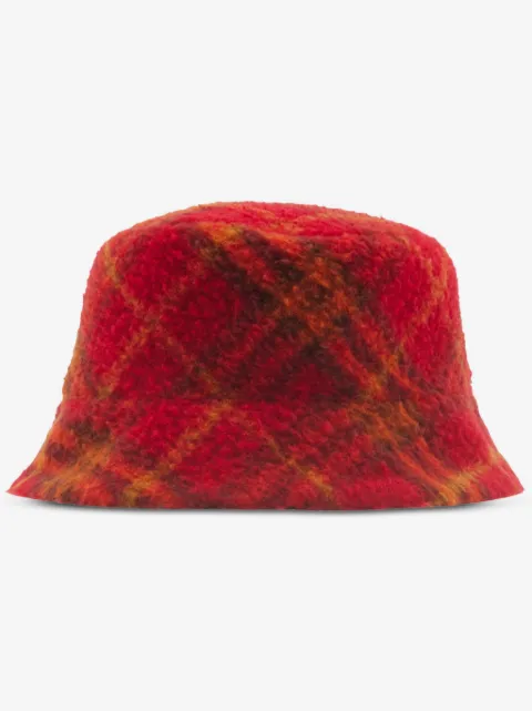 Burberry reversible check bucket hat