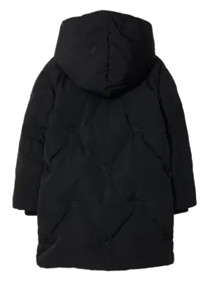 BURBERRY バーバリー ダウンジャケット ファーフード ブラック