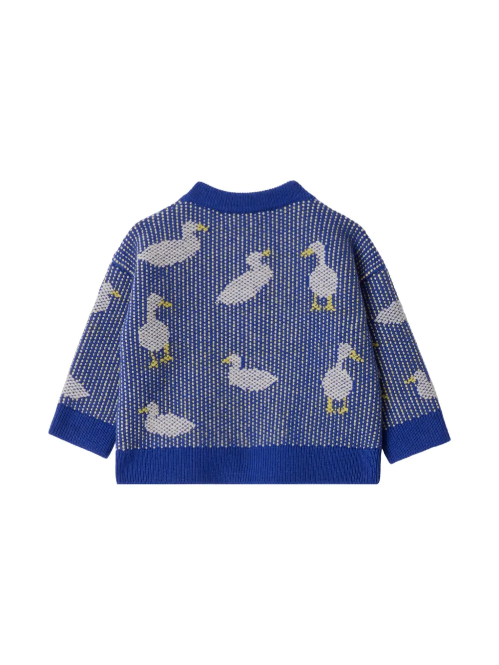 Burberry Kids Duck tweedelige set Blauw