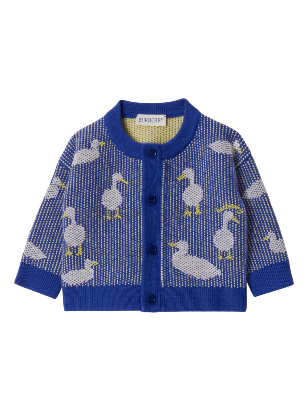 Burberry Kids Duck tweedelige set - Blauw