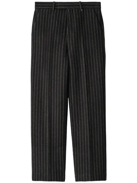 Burberry pinstripe tailored trousers